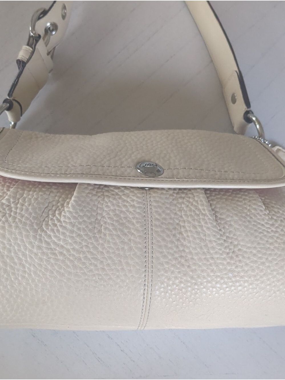 Coach Soho Pleated Flap Shoulder Bag – Style F13729 - Picture 7 of 13